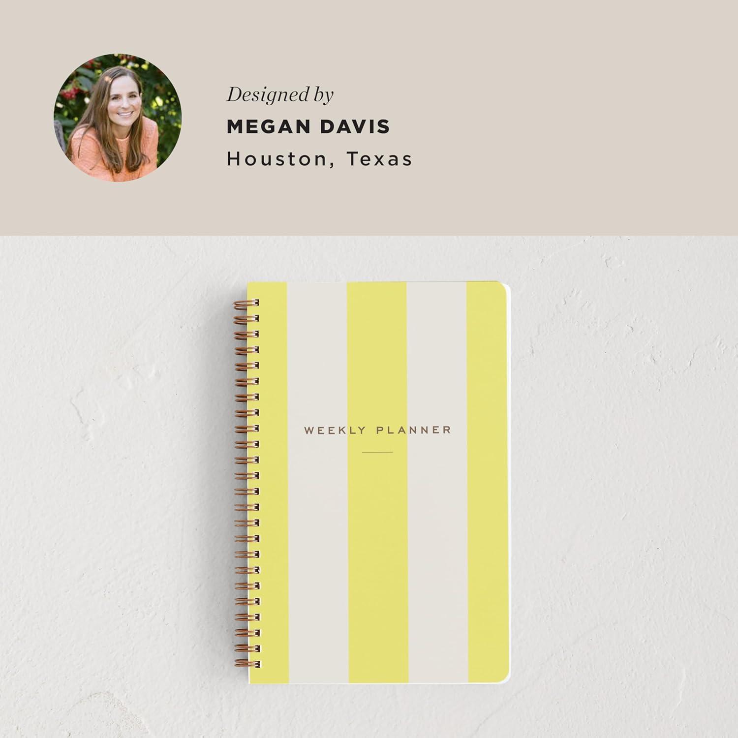 imageMinted Birds 2026 Weekly amp Monthly Undated Planner 55 x 85 Minimalist Spiral Bound Planner Notebook 132 Pages Elegant Undated Calendar Organizer for Work School amp HomeCampania