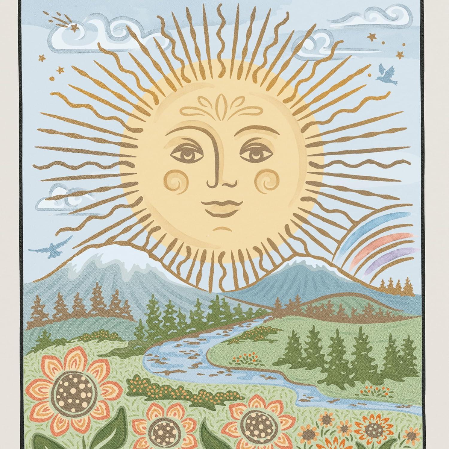 imageMinted Birds 2026 Weekly amp Monthly Undated Planner 55 x 85 Minimalist Spiral Bound Planner Notebook 132 Pages Elegant Undated Calendar Organizer for Work School amp HomeGolden Sun Tarot Card