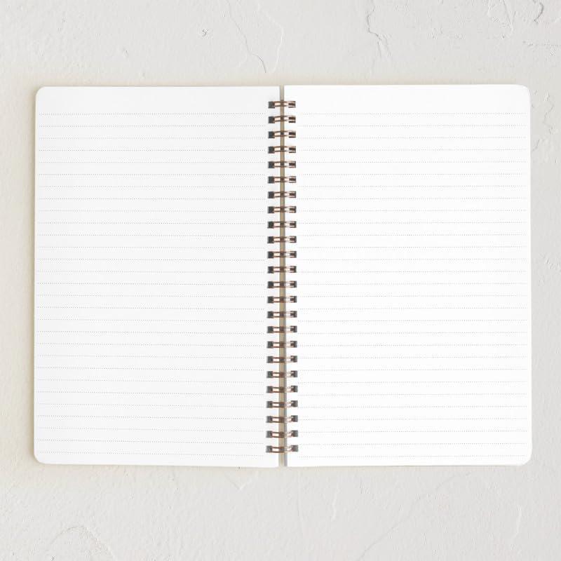 imageMinted Birds Notebook Writing Journal for Notes amp Journaling Durable Paper Cover Modern Aesthetic Colorful amp Simple Spiral Bound Journal Notebook with 160 Lined Pages 55 x 85Multicolor