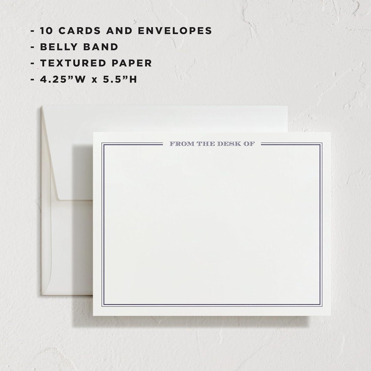 imageMinted Cheerful Valentines Day Stationery Set Set of 10 Flat Note Cards amp Envelopes for Invitiations and Handwritten Thank You Messages Rainbow with Heart Accent Gifts for TeachersGentleman