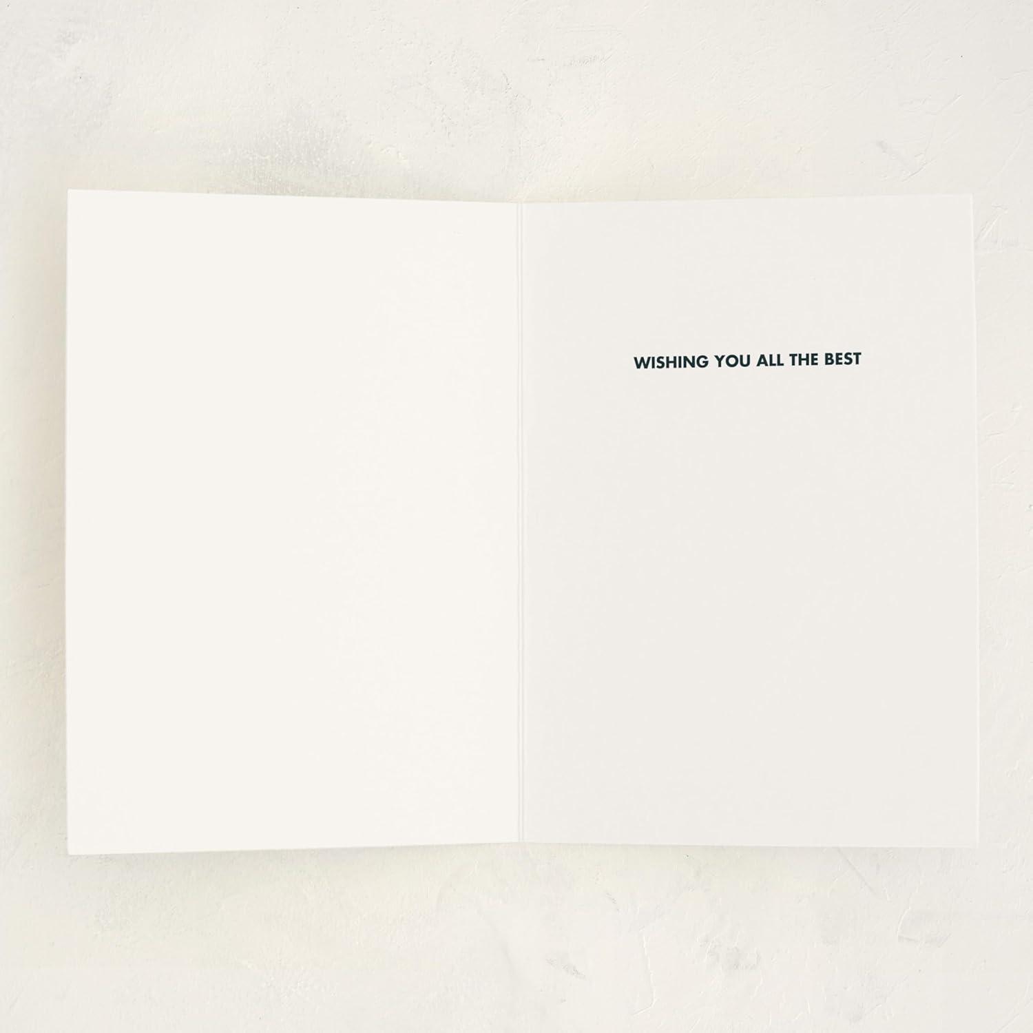 imageMinted Flower Cheers Wedding Card with Gold Foil Champagne Coupes Floral Garnish Illustration Elegant Toast Celebration Greeting for Newlyweds Engagement Bridal Shower Anniversary CongratulationsHappy Birthday Cake