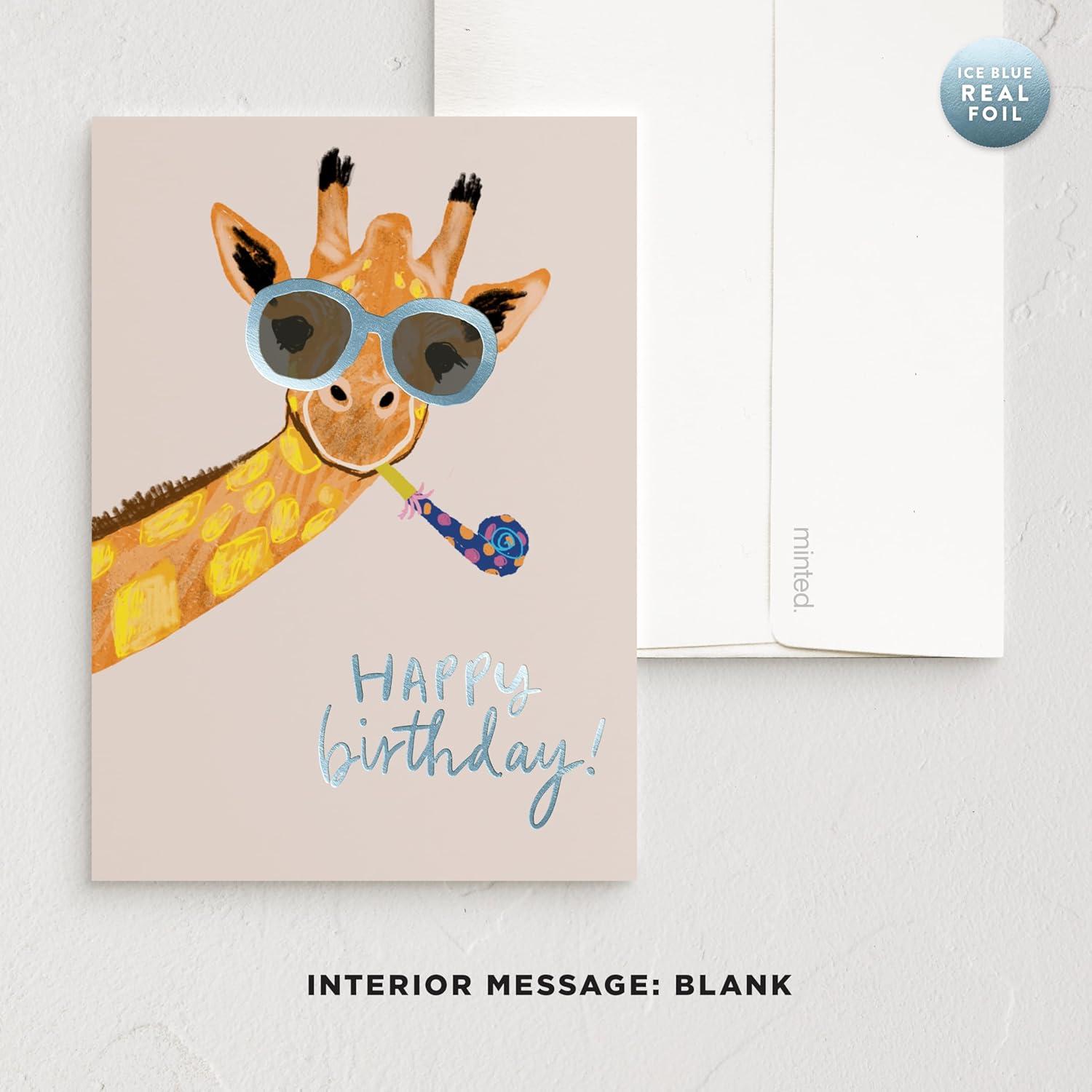 imageMinted Kids Birthday Cards Pack Set of 5 Kids Greeting Card Variety Pack Fun amp Cute Folded Greeting Cards With Envelopes Unique Happy Birthday Stationery Cards Designed by Independent ArtistsKids Birthday Pack