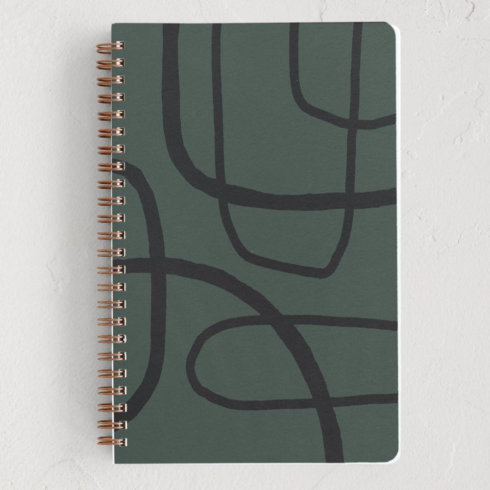 imageMinted Birds Notebook Writing Journal for Notes amp Journaling Durable Paper Cover Modern Aesthetic Colorful amp Simple Spiral Bound Journal Notebook with 160 Lined Pages 55 x 85Find Your Own Way
