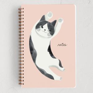 Minted Birds Notebook, Writing Journal for Notes & Journaling, Durable Paper Cover, Modern Aesthetic, Colorful & Simple Spiral Bound Journal Notebook with 160 Lined Pages, 5.5″ x 8.5″(Up)