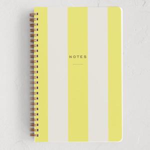 Minted Birds Notebook, Writing Journal for Notes & Journaling, Durable Paper Cover, Modern Aesthetic, Colorful & Simple Spiral Bound Journal Notebook with 160 Lined Pages, 5.5″ x 8.5″(Campania)