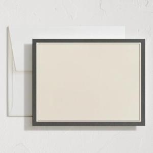 Minted Cheerful Valentine’s Day Stationery Set, Set of 10, Flat Note Cards & Envelopes for Invitiations and Handwritten Thank You Messages, Rainbow with Heart Accent, Gifts for Teachers(Formal initials)