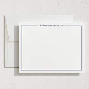 Minted Cheerful Valentine’s Day Stationery Set, Set of 10, Flat Note Cards & Envelopes for Invitiations and Handwritten Thank You Messages, Rainbow with Heart Accent, Gifts for Teachers(Gentleman)