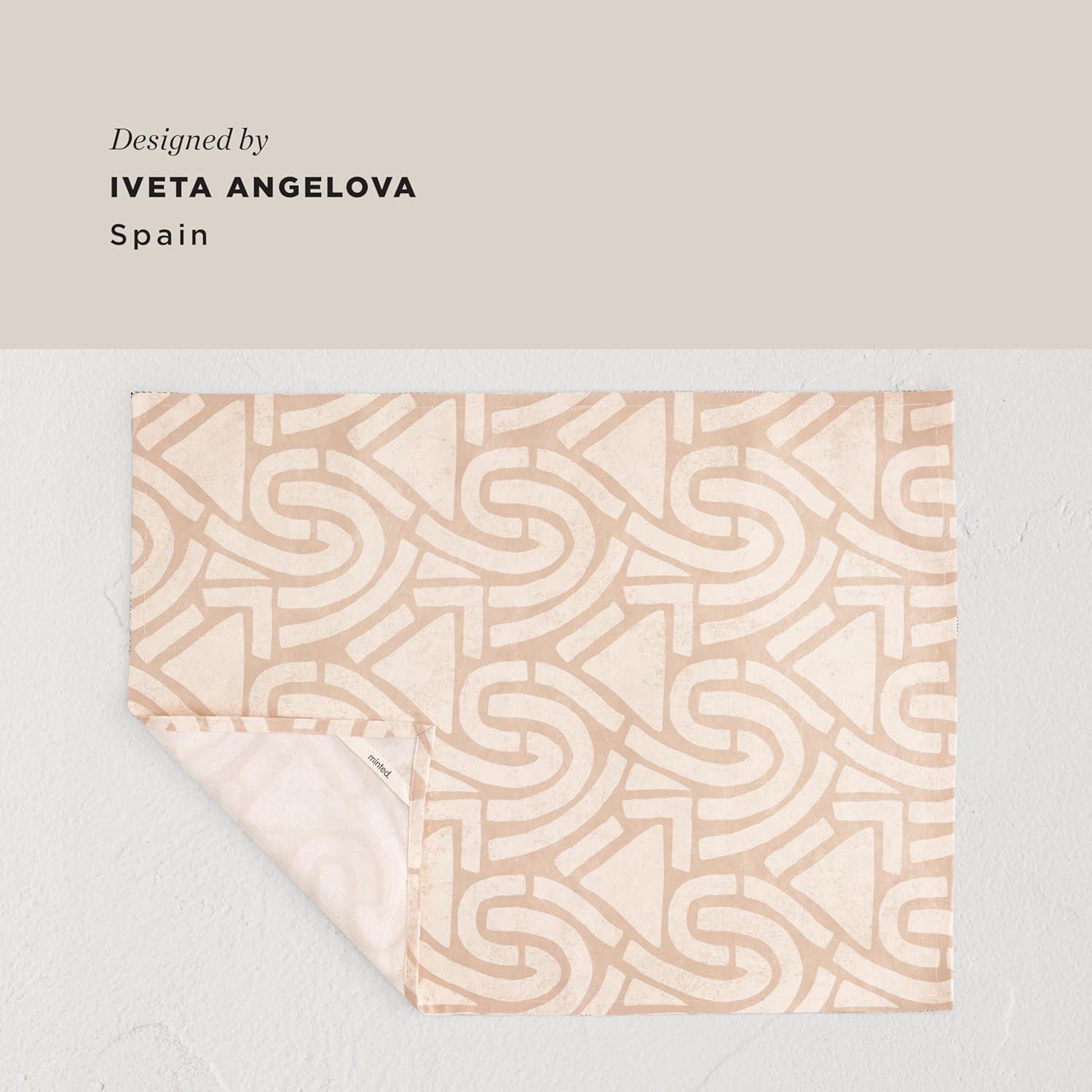 imageMinted Antique Tea Towel Set of 2 Cotton Kitchen Towels Dishtowels for Kitchens with Unique Designs Cotton Dish Towels for Kitchen Decorative Dishtowels Comes with Hanging Loop