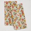 imageMinted Field of Florals Tea Towel Set of 2 Cotton Kitchen Towels with Unique Designs Decorative with Hanging Loop 18x28