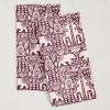 imageMinted Scandi Fauna Tea Towel Set of 2 Cotton Kitchen Towels Tea Towels for Kitchen with Unique Designs Cotton Dish Towels for Kitchen Decorative Dishtowels Cotton Tea Towels with Hanging Loop