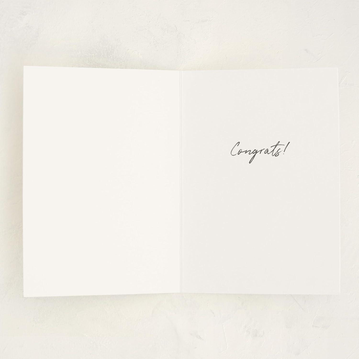 imageMINTED Love Is Around You Valentines Day Blank Card Watercolor Hearts Illustration Note Card Premium 5x7 Blank Greeting with Envelope Romantic Heart Design for Thinking of You Thank You CelebrationsYay for You