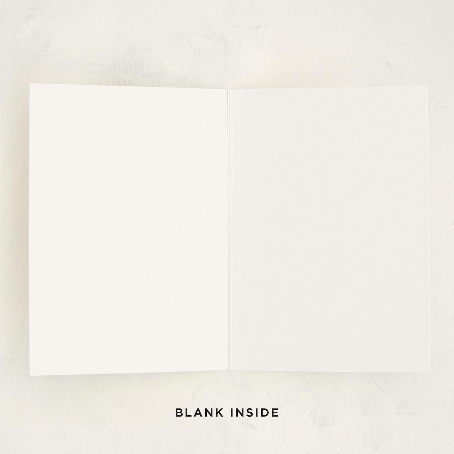 imageMINTED Love Is Around You Valentines Day Blank Card Watercolor Hearts Illustration Note Card Premium 5x7 Blank Greeting with Envelope Romantic Heart Design for Thinking of You Thank You CelebrationsPainted Thank You