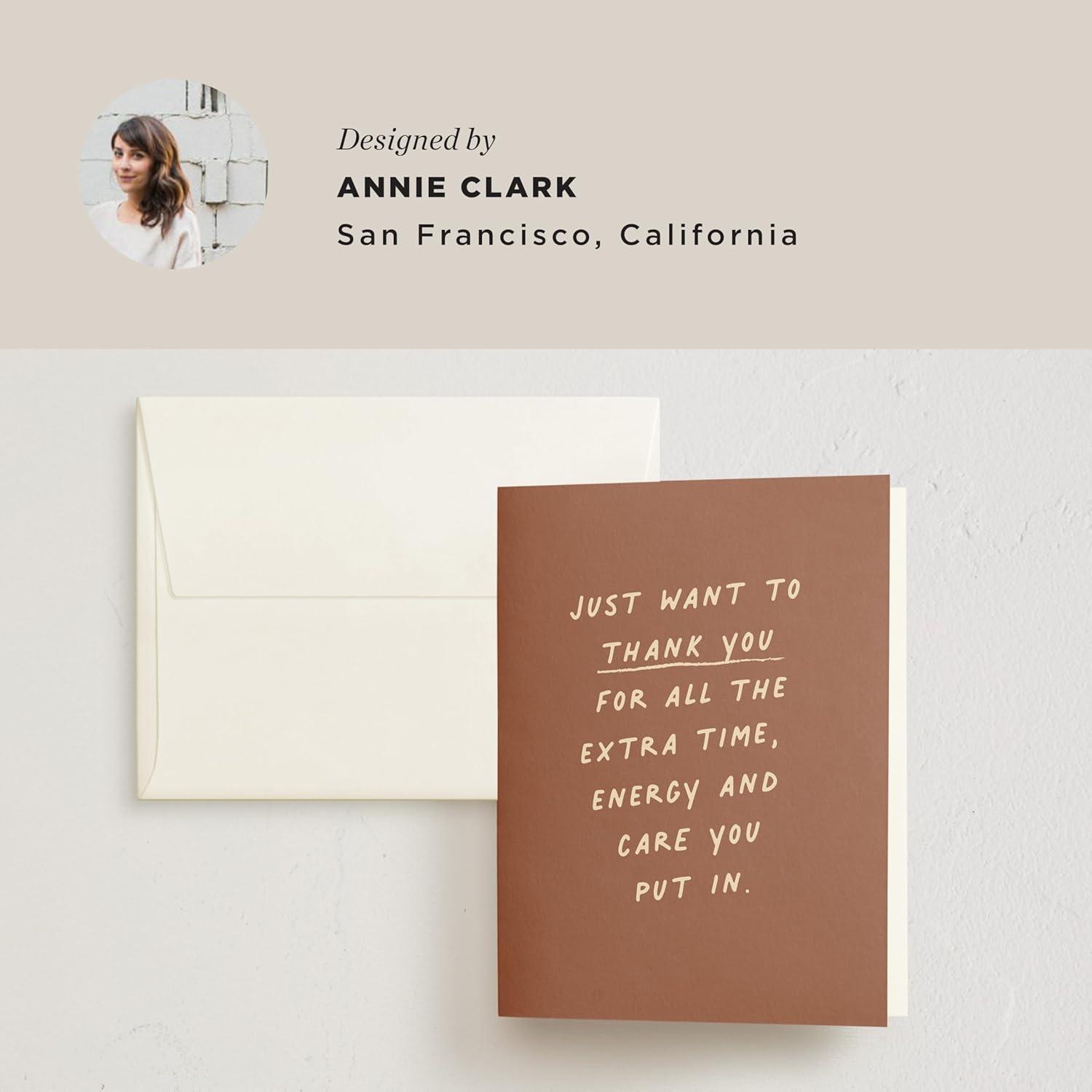 imageMinted Thank You Cards 10 Pack Pooches Gracias Design Folded 425 x 55 Inch Blank Greeting Cards with Envelopes for Pet Lovers Wedding Graduation Baby Shower Appreciation NotesPassing Notes