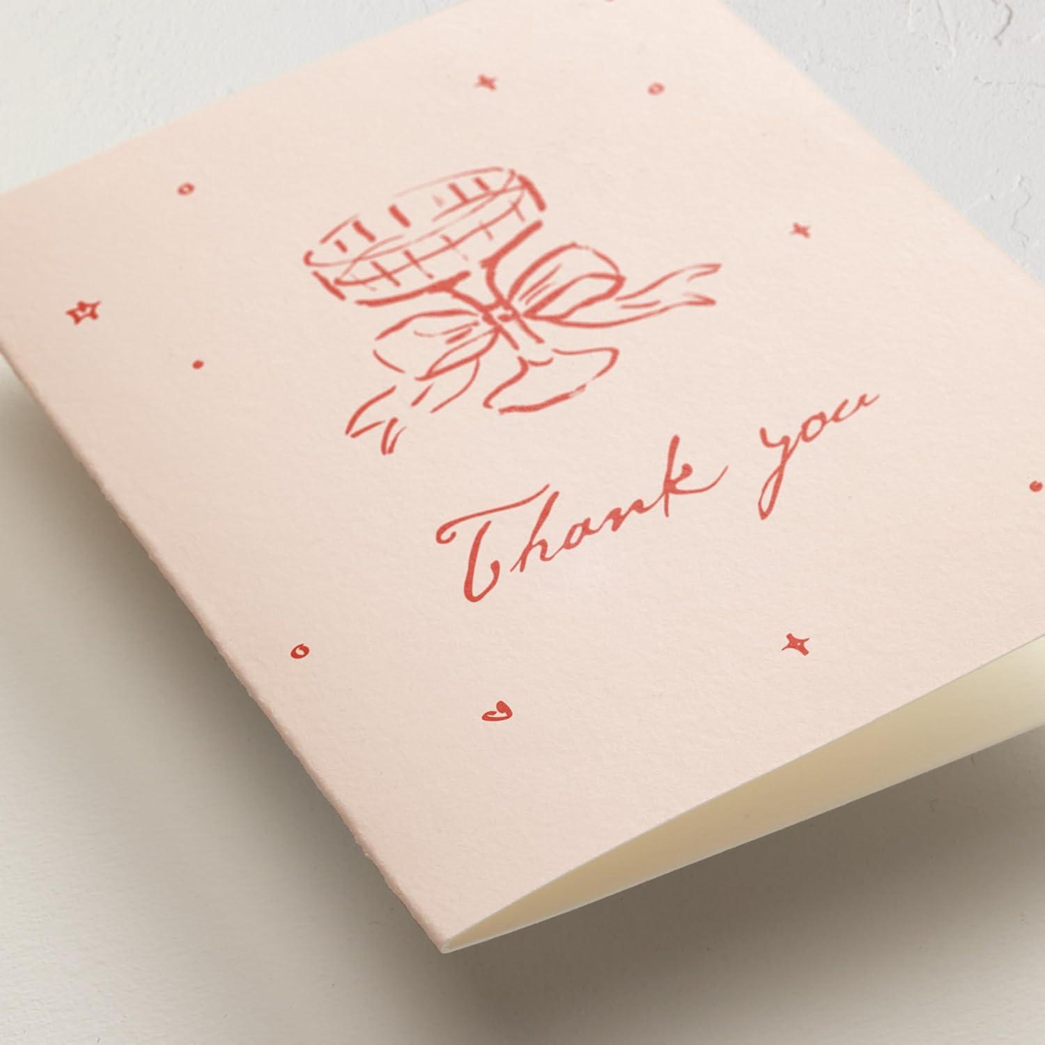 imageMinted Thank You Cards 10 Pack Sparkling Champagne Tower Design Folded 425 x 55 Inch Blank Greeting Cards with Envelopes for Wedding Celebration Party Appreciation NotesCheers to Love