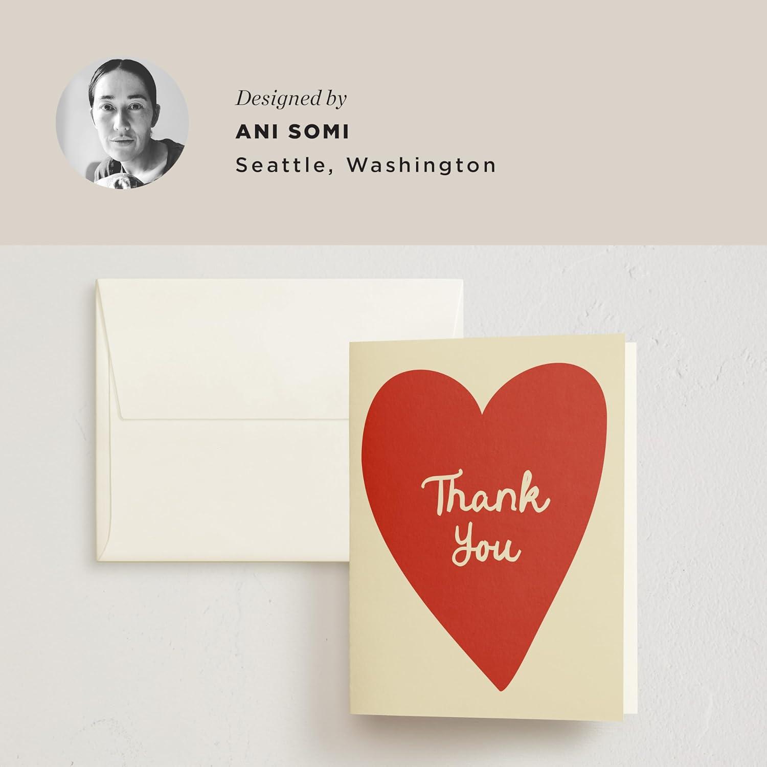 imageMinted Thank You Cards 10 Pack Sparkling Champagne Tower Design Folded 425 x 55 Inch Blank Greeting Cards with Envelopes for Wedding Celebration Party Appreciation NotesBig Heart Wedding