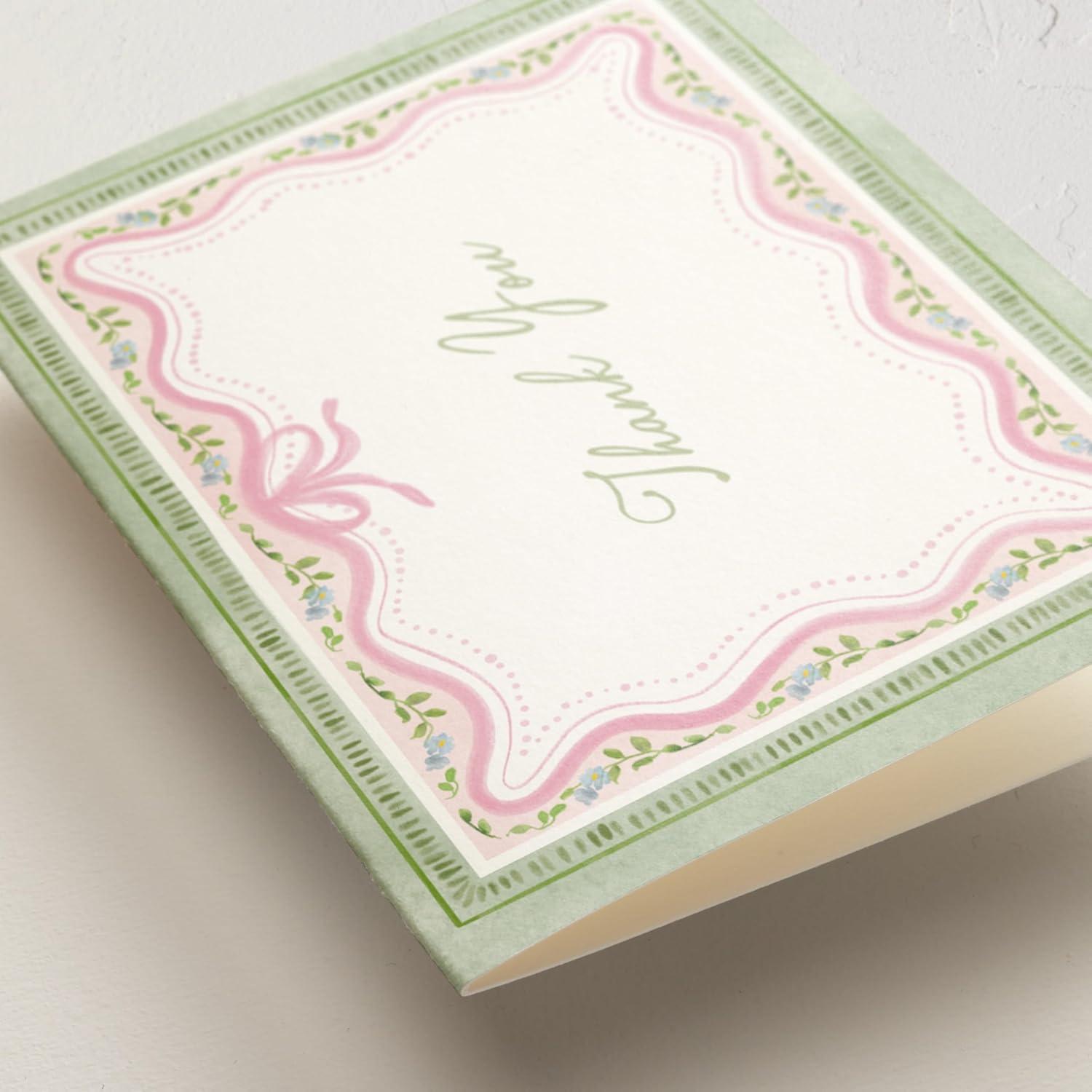 imageMinted Thank You Cards 10 Pack Sparkling Champagne Tower Design Folded 425 x 55 Inch Blank Greeting Cards with Envelopes for Wedding Celebration Party Appreciation NotesBride to Be