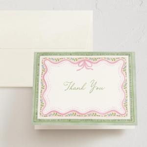 Minted Thank You Cards 10 Pack Sparkling Champagne Tower Design Folded 4.25 x 5.5 Inch Blank Greeting Cards with Envelopes for Wedding Celebration Party Appreciation Notes(Bride to Be)