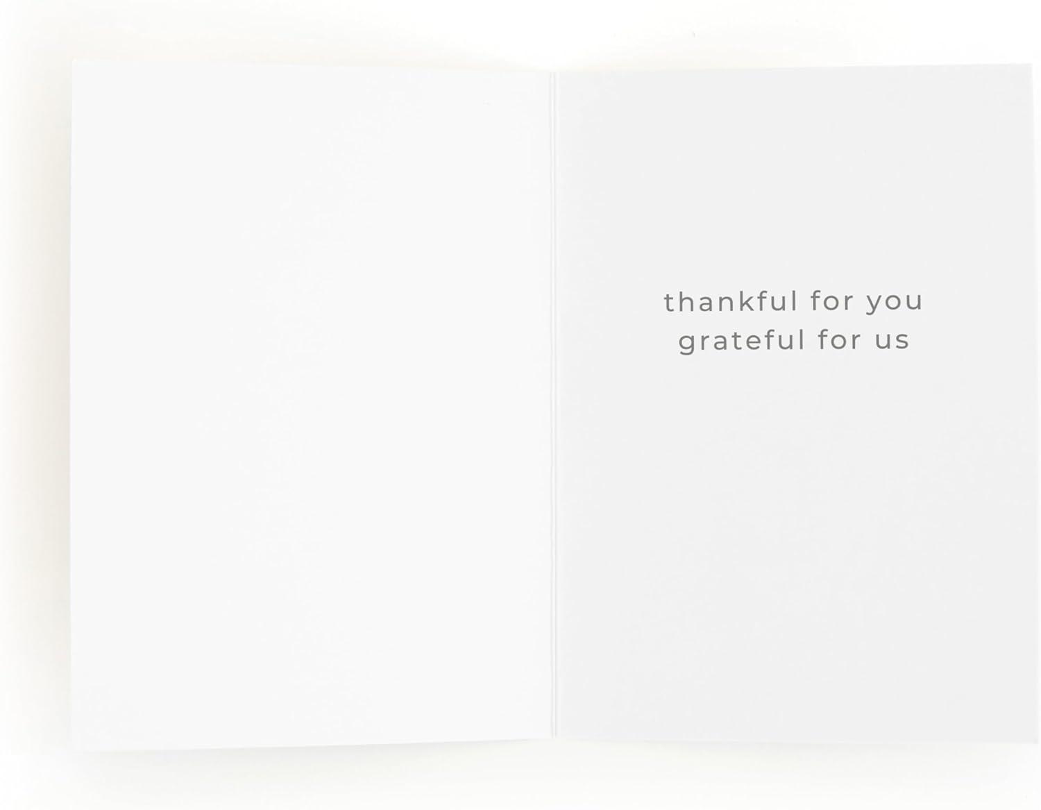 imageMinted Golden Heart Birthday Card with Gold Foil for Wife Husband Partner or Loved One Elegant 5x7 Greeting with Envelope Grey Modern Anniversary Style Love Birthday Card with Romantic MessageGolden Heart On Grey
