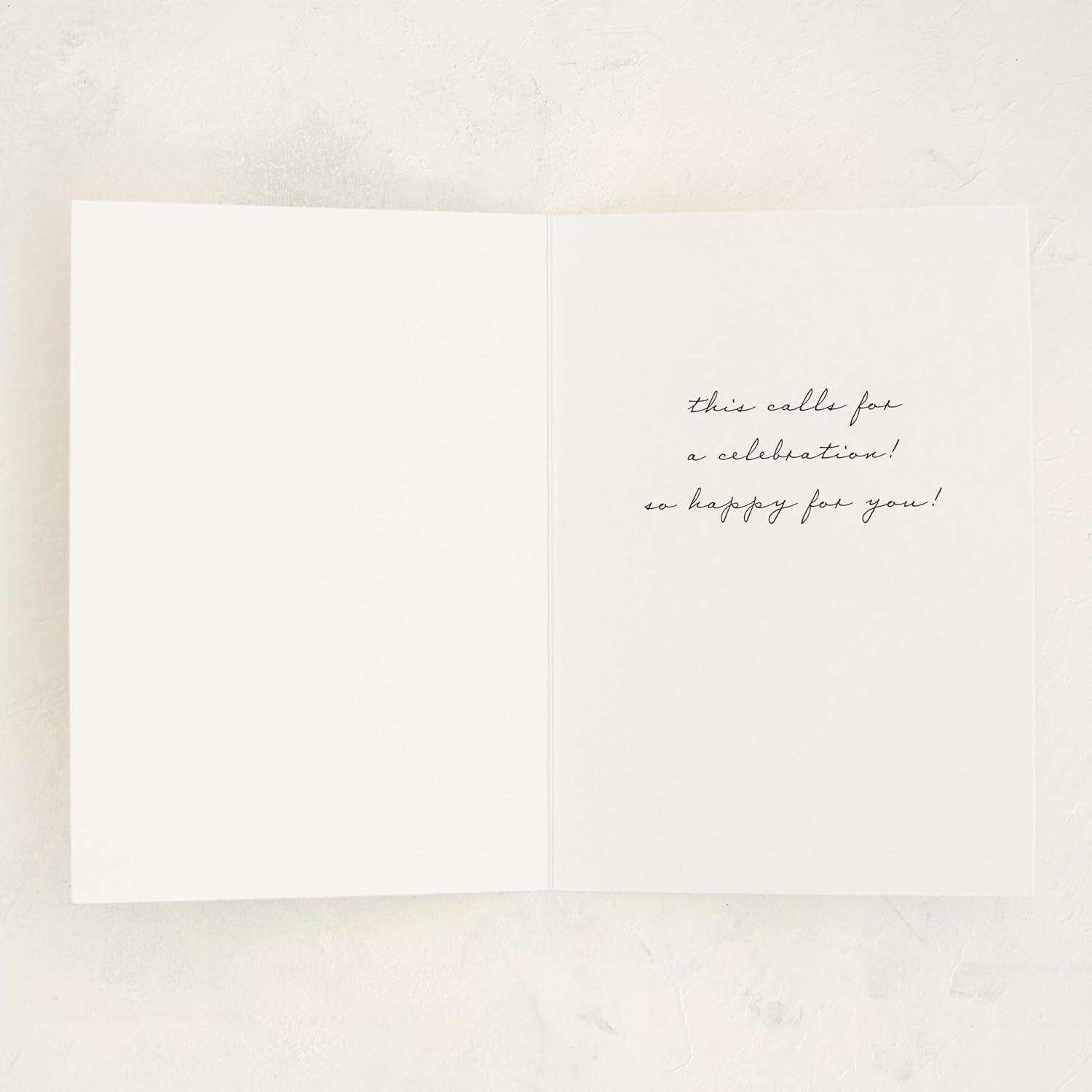 imageMinted Sun Face Blank Card for Any Occasion Watercolor Sun Illustration Note Card Premium 5x7 Blank Greeting with Envelope Warm Radiant Design for Thank You Thinking of You Encouraging MessagesSparkling Champagne Tower